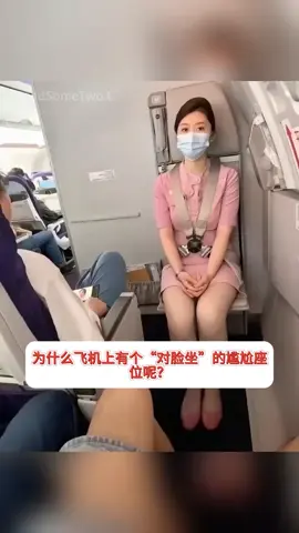 对面坐着漂亮的空姐你会尴尬吗？ #奇怪的知识增加了 #涨知识 #科普