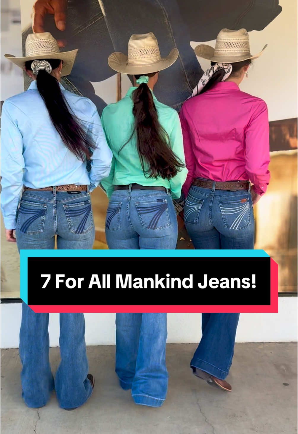 We don’t muck around.. 5 New styles of 7s Jeans have just arrived!! Do you want a video explaining the different fits?  #7forallmankind #7sjeans #gympiesaddleworld 