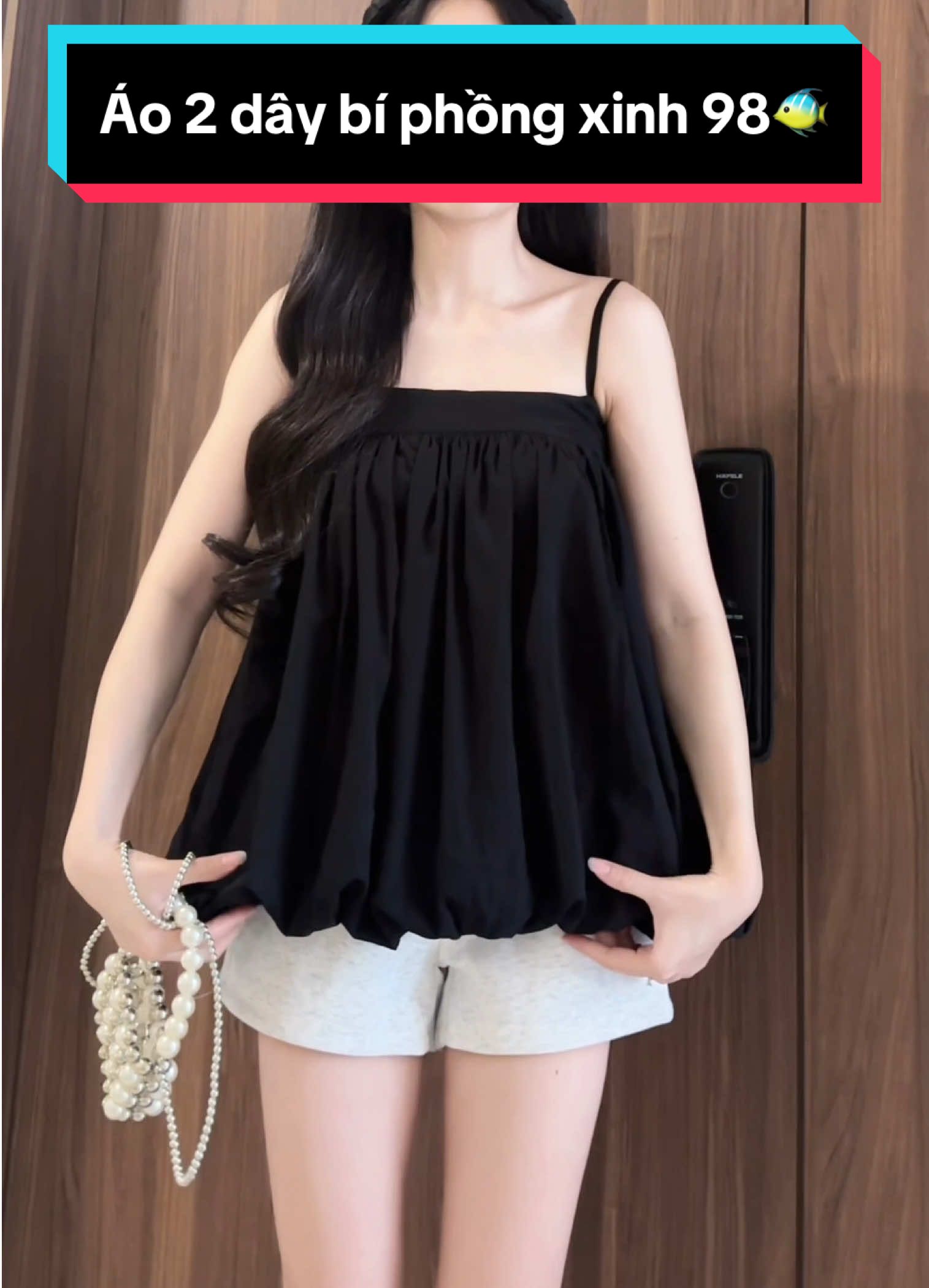 Áo 2 dây bí phồng hai lớp bánh bèo siêu xinh nè các bà ơi #xuhuong #xuhuongtiktok #xh #fyp #quanao #hottrend #aohaidayxinh #aobiphong #aobixinh #aobibanhbeo #aohottrend #aogiare #aobanhbeo #aotieuthu 