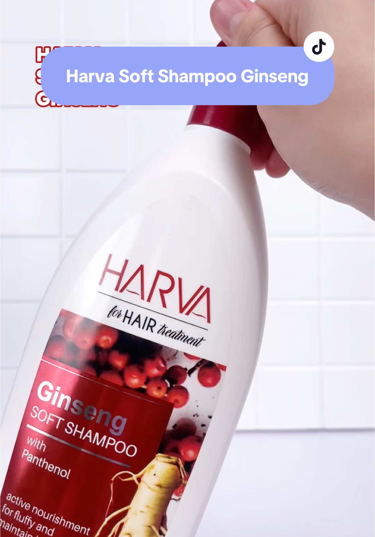Rambut sehat dengan Harva soft shampoo ginseng bantu akar rambutmu jadi lebih kuat, sehat & terawat♥️🫚 #Harva #harvasoftshampo #shampooharva #Shampoo #Panthenol #Ginseng #PerawatanRambut #RambutSehat #LembutBerkilau #PerawatanKomplit #BanggaProdukIndonesia #HygieneProducts #Hairattractive #HairCare #HaircareRoutine #HaircareProduct #HaircareProducts #rekomendasishampo #shampoviral