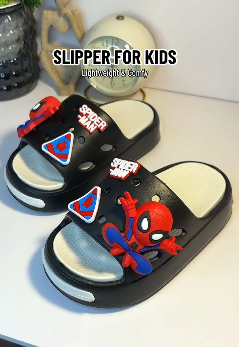 Spiderman slipper for kids🕷️✨ Mura at Comfy suotin magugustuhan ng anak mo🥰 #fyp 