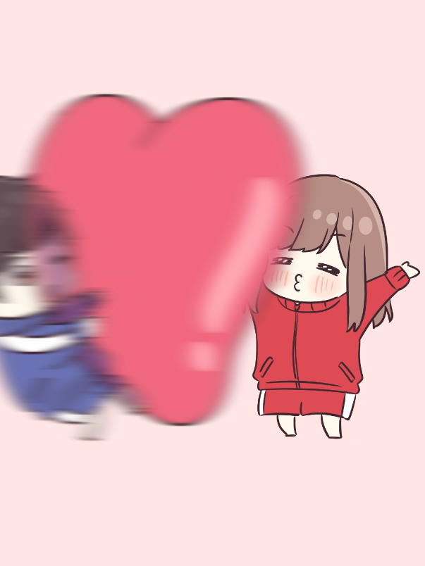 えへっ🐹 #ジャージカップル #ジャージちゃん  #ジャージくん  #anime  #animation 