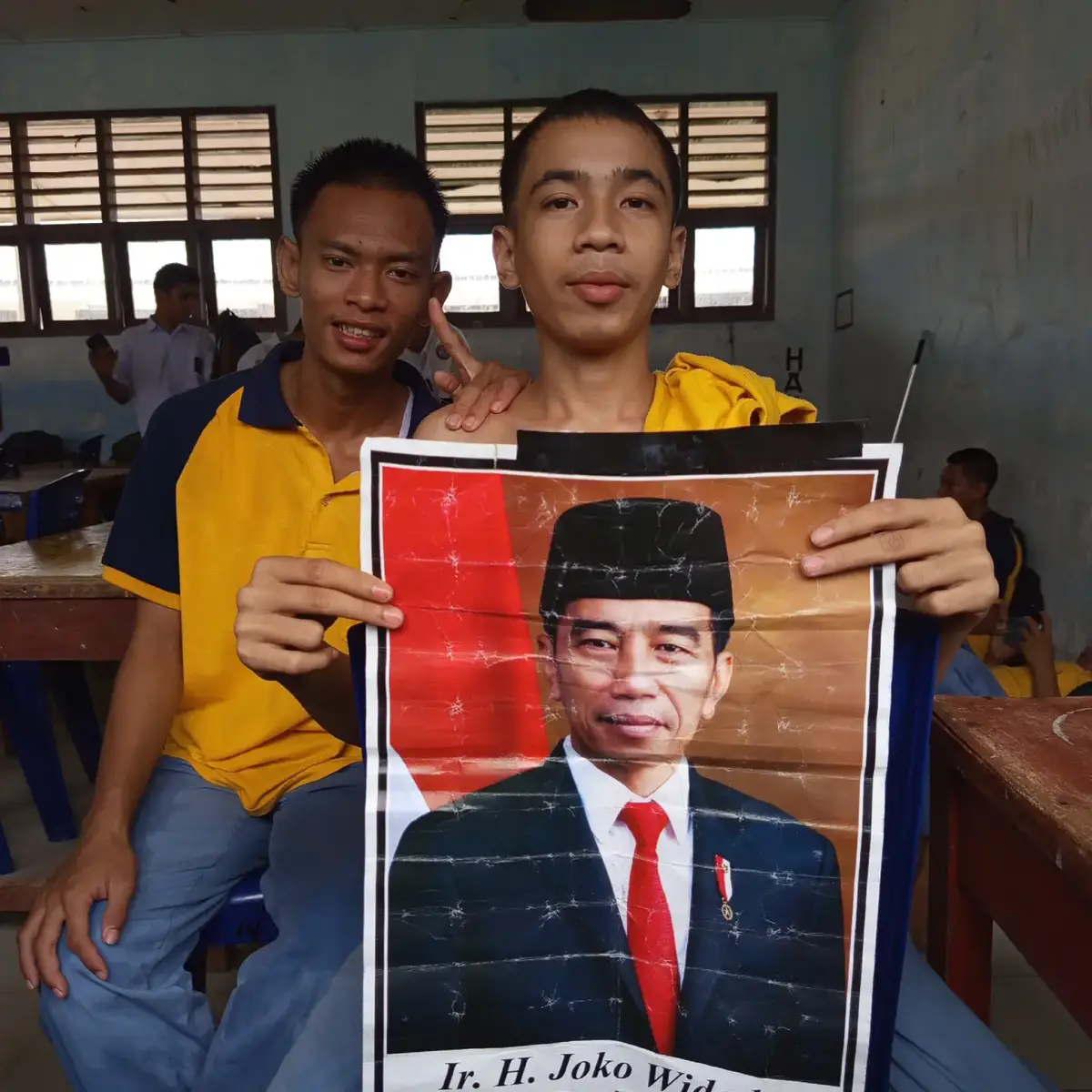 terimakasih pak Jokowi  #famous #president7 #fyp 