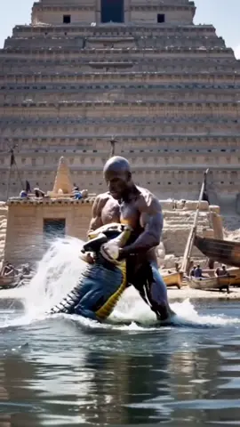 Egyptian man fishing with crocodile #egytian #pyramid #viral #greatpyramid #greatpyramid #viralforyou #foryoupage 