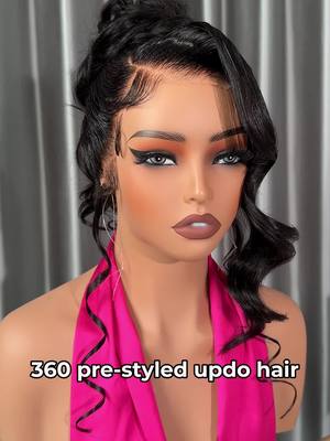 Its summer so glueless wigs are a must! Get a Invisi-Drawstring 360 Lace Wig now!!