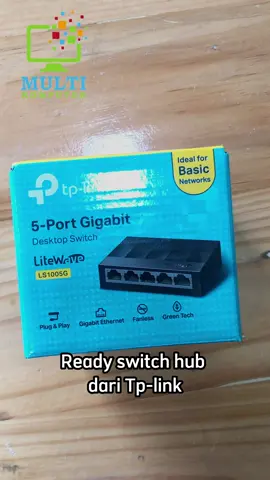 awas kelewatan!! switch hub gigabit nya turun harga nih kak! jangan sampai kehabisan gercepin di cekout kak #ordernow #gratisongkir #diskonlive #voucherdiskon #promoambyar #diskon #cekkeranjang #promospesial #joinlive #diskonmurah #promo