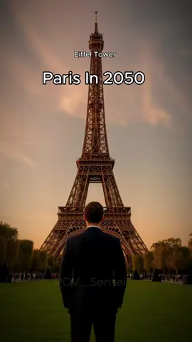Paris In 2050 #evolution #paris #france #toureiffel #aivideo #cinematocai