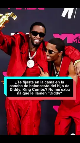 ¿Te fijaste en la cama en la cancha de baloncesto del hijo de Diddy, King Combs? No me extraña que le llamen 