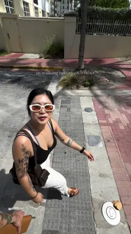 Just your average height difference between you and your best friend🤷‍♀️ #fyp #explorepage  #bestfriend #funnyvideos #heightdifference #miami  #miamibeach 