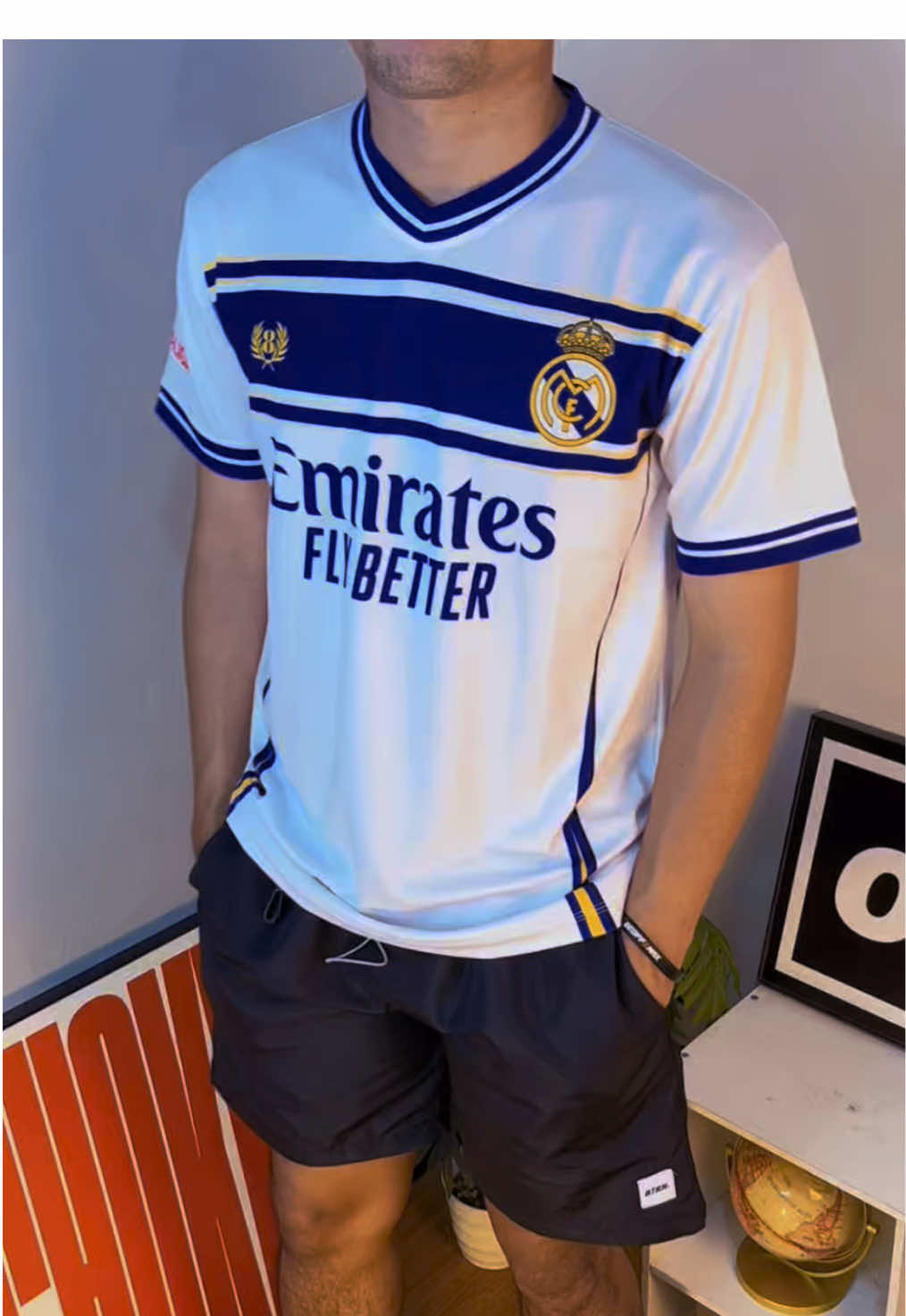 Jersey Vintage Real Madrid 🔥🔥🔥 #jersey #fyp #vintage #jerseyretro #madrid 