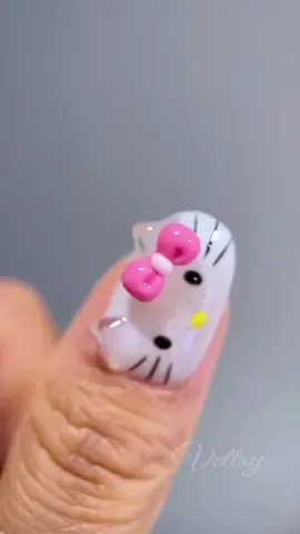 🎀 Super Cute 3D Kitty Nail Design! Who’s obsessed? 😻 🛒Using Vettsy: ✨Solid Nail Tips Glue ✨Hema-Free Gel-Dreamful/Nightdream/Juicy 👉 Shop the same nail supplies via my bio or visit vettsy.com Follow @vettsystore & @vettsynails for more nail inspiration 🧚‍♀️ 👭Tag friends who would like this👭 #vettsynails #hellokitty #hellokittynails #kittynails #cutenails #3dnails #nailart #catnails #nailinspiration #naildesign #nailsathome #diynail