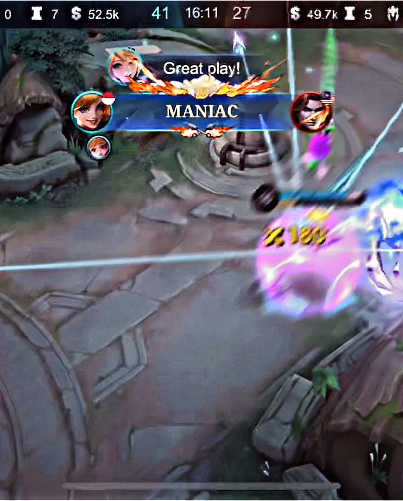 mangu🥺🥀 #mobilelegends #jokimontage #fannytiktok #senzestore 