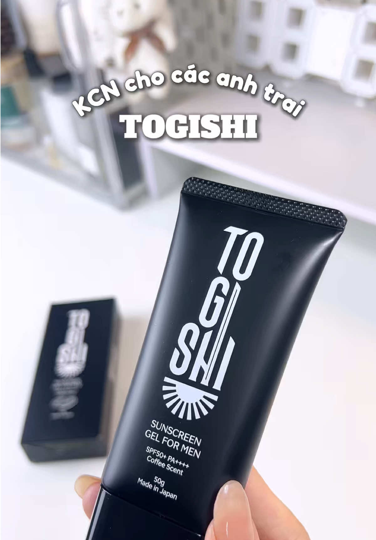 Kem chống nắng dành cho các a trai đêyy #unbox #review #chaniethichunboxne #togishi #kcnchonam #HươngCafeNamTính #KemChongNangMadeInJapan