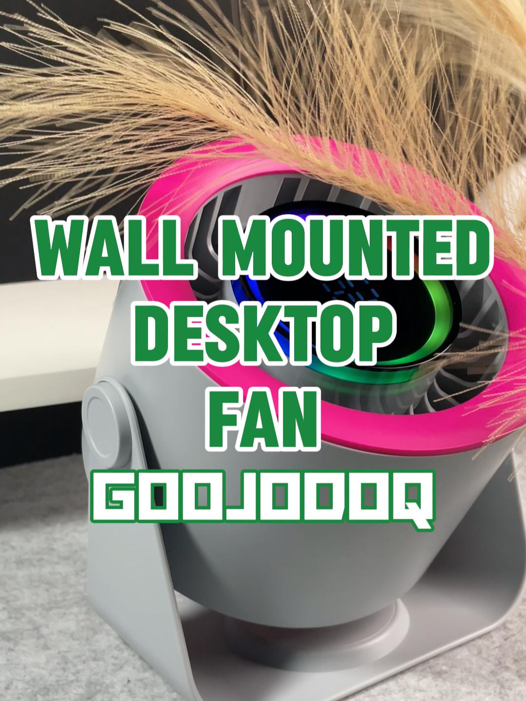 Ah Huh! Korang Wall Mounted Dekstop Fan Dapatkan Sekarang!! #goojodoq #fypツ #bestselling #fyp #Home #family #tiktok #kipasangin #dekstopfan
