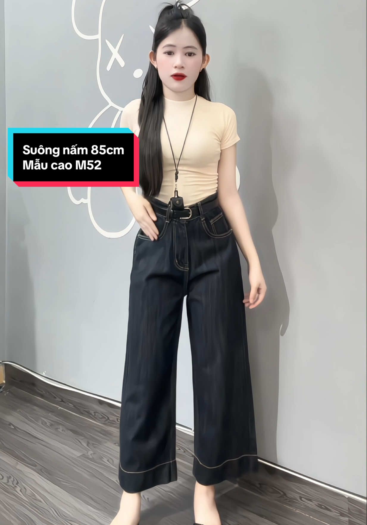 Bí kiếp cho nàng Mét 4 đây, mua về khỏi cần c.ắ.t sửa gì luôn 😘#xuhuongtiktok #jeans #xh #xuhuong #suongnamlun #namlun 