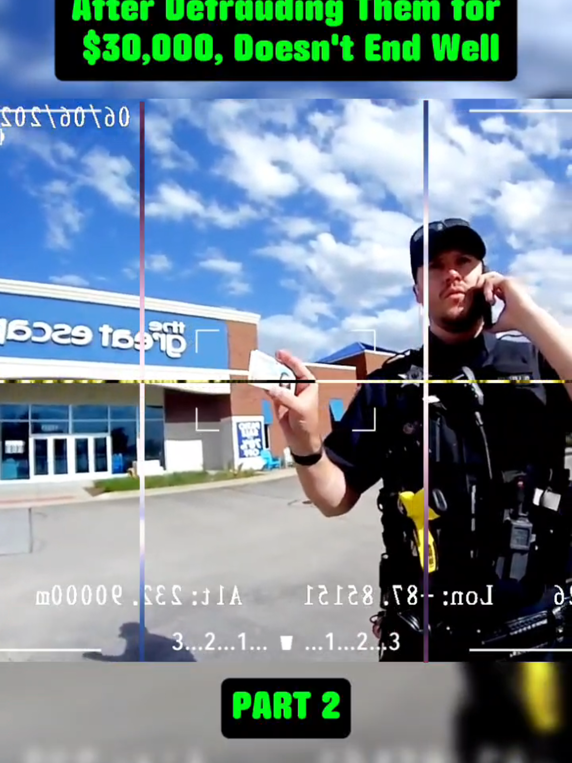 Scammer Returns to Store After Defrauding Them for $30,000, Doesn't End Well #cops #copsoftiktok #copsontiktok #copsusa #copsmoments #police #viral 