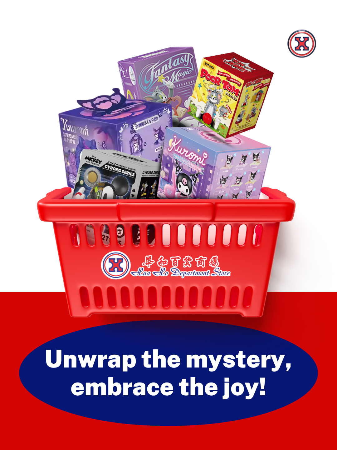 Unwrap the mystery! 🎁 Which blind box will you get? 🤩 #BlindBox #MysteryUnbox #Collectibles #Surprise #UnwrapJoy #Sanrio #Kuromi #TomAndJerry #WishingElf #AnnaSavage #PetMusic #Handmade #Disney #MickeyMouse #Cyborg #Hangyodon #ScentedCandles #NewArrivals #MustHave #BlindBoxFun #Kawaii #ToyCollector #MysteryBox #Unboxing