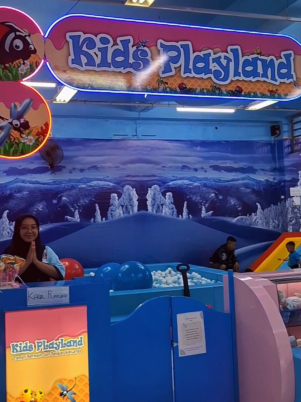 kidsplayland mitra baru Banjaran  🤩 #wahanabermain #infobanjaran  #playground #anakindonesia 