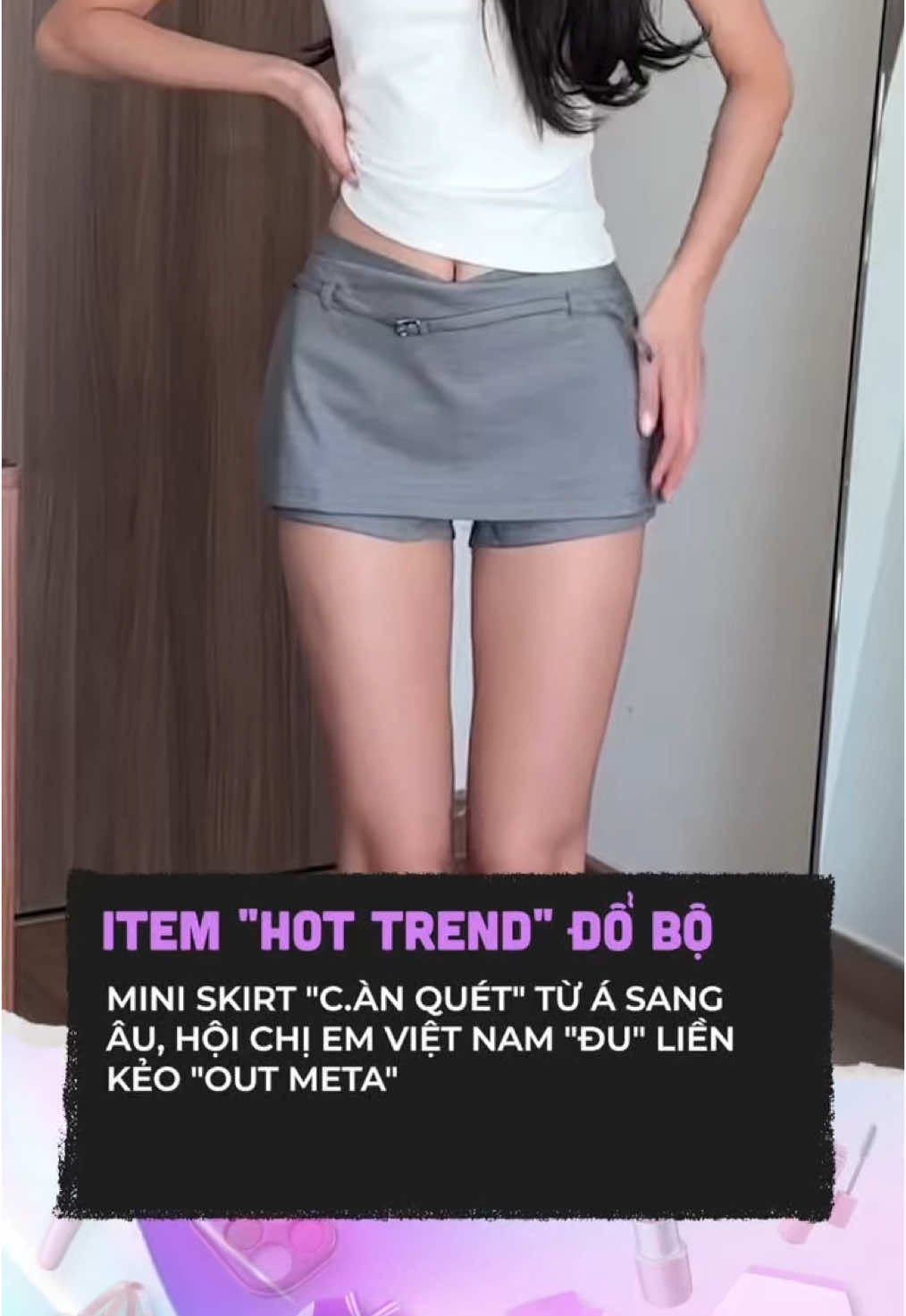 Nhanh tay kẻo hết deal #clmedia #celebnetwork #clbeauty #BeautyTok #beauty #goclamdep #fashiontiktok #fashion #kendalljenner #jennie #miniskirt 