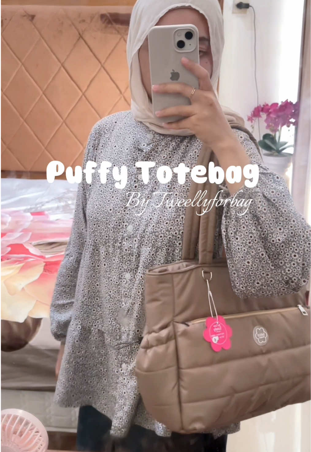 Tas cemplang cemplung muat banyak dari tweellyforbag #puffybag #tweelyforbag #tasmuatbanyak #taswanita 