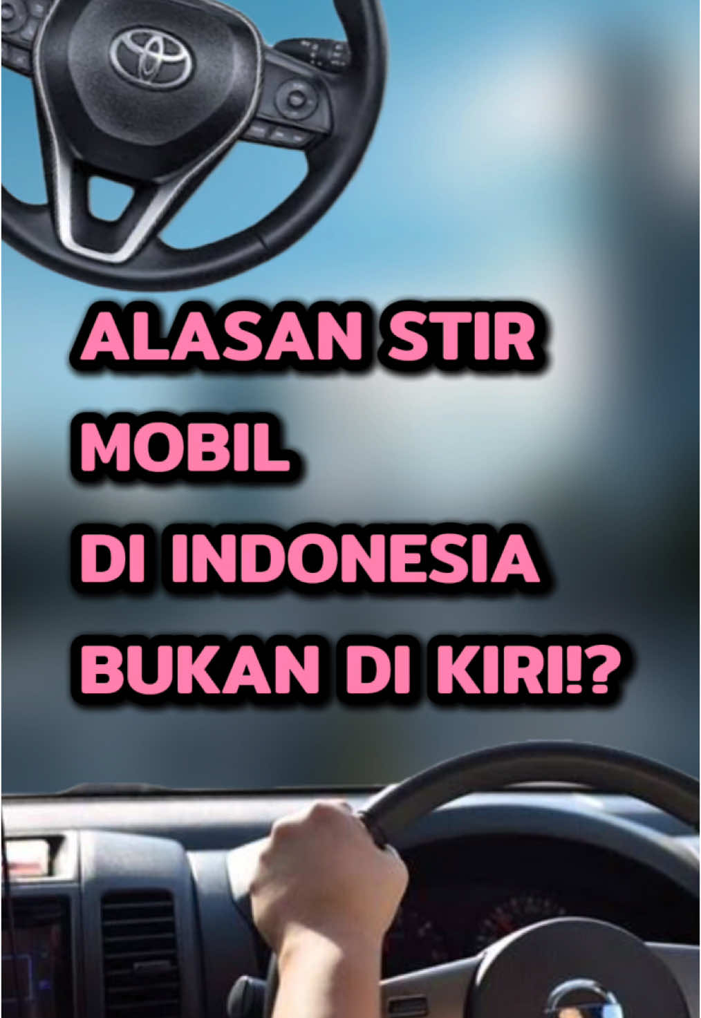 Ternyata ini alasan kenapa stir mobil di Indonesia ada di kanan! 🚗  .  .  . Adira Finance berizin dan diawasi oleh Otoritas Jasa Keuangan