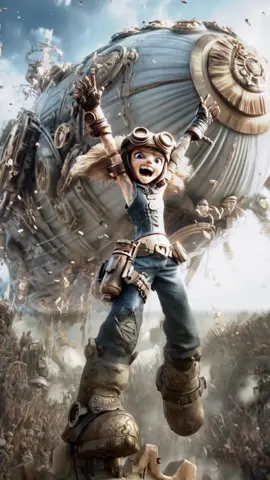 Little Gears, Big Adventure (Part3) #racing #steampunk #ai #aicartoon #fantasy #aivideo #aigenerated #digitalartist 