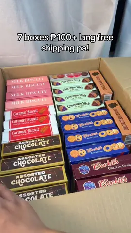 7 boxes 159 lang sulit bundle talaga! #7boxesassortedcookies #cookies #momomfoodsnacks #momomfood 