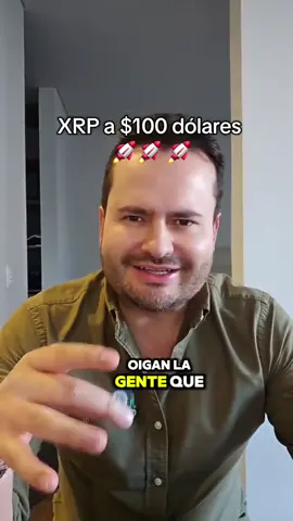 XRP a $100 dólares? comprando XRP Crypto #xrp #crypto #xrpripple #bitcoin #criptomonedas #trading Oigan, la gente que dice que XRP va a llegar a $100 dólares, ¿es que tienen problemas o qué? No sé si nunca han oìdo hablar del término 'capitalización de mercado' y la verdad, si están invirtiendo en crypto sin entender conceptos tan básicos como ese, yo de ustedes tendría cuidado. Además, ahora ni tienen que hacer cálculos. Sólo tienen que preguntarle a CHATGPT: 'Cuál sería la capitalización de mercado de XRP si el precio llegara a $100?' Sin mover un dedo ChatGPT les va a dar la respuesta Sería de aproximadamente 5.3 trillones de dólares. Oigan bien, si XRP llegara a $100 dólares, su capitalización de mercado sería de 5.3 trillones de dólares. Pero bueno, ¿y eso qué? Esa cifra les tiene que ayudar a moderar sus expectativas. Vean, la cosa es muy simple. ¿Saben cuál es la capitalización de mercado total de todas las criptomonedas? Absolutamente todas, BTC, ETH, SOL, DOGE, SHIBA, XRP, TODAS!!!! Aproximadamente 3.2 trillones de dólares. Entonces, un XRP de $100, implicaría que sólo XRP es casi del doble del tamño de todo el mercado crypto Y les tengo noticias moonboys, eso no es nada realista. Si quieren un consejo, este no es momento para comprar, incluso si sigue subiendo. Uno compra cuando nadie quiere comprar y vende cuando salen los nuevones a decir que nos vamos a $100 dólares. Si quieren durar en esto, hagan lo opuesto a lo que hacen las masas