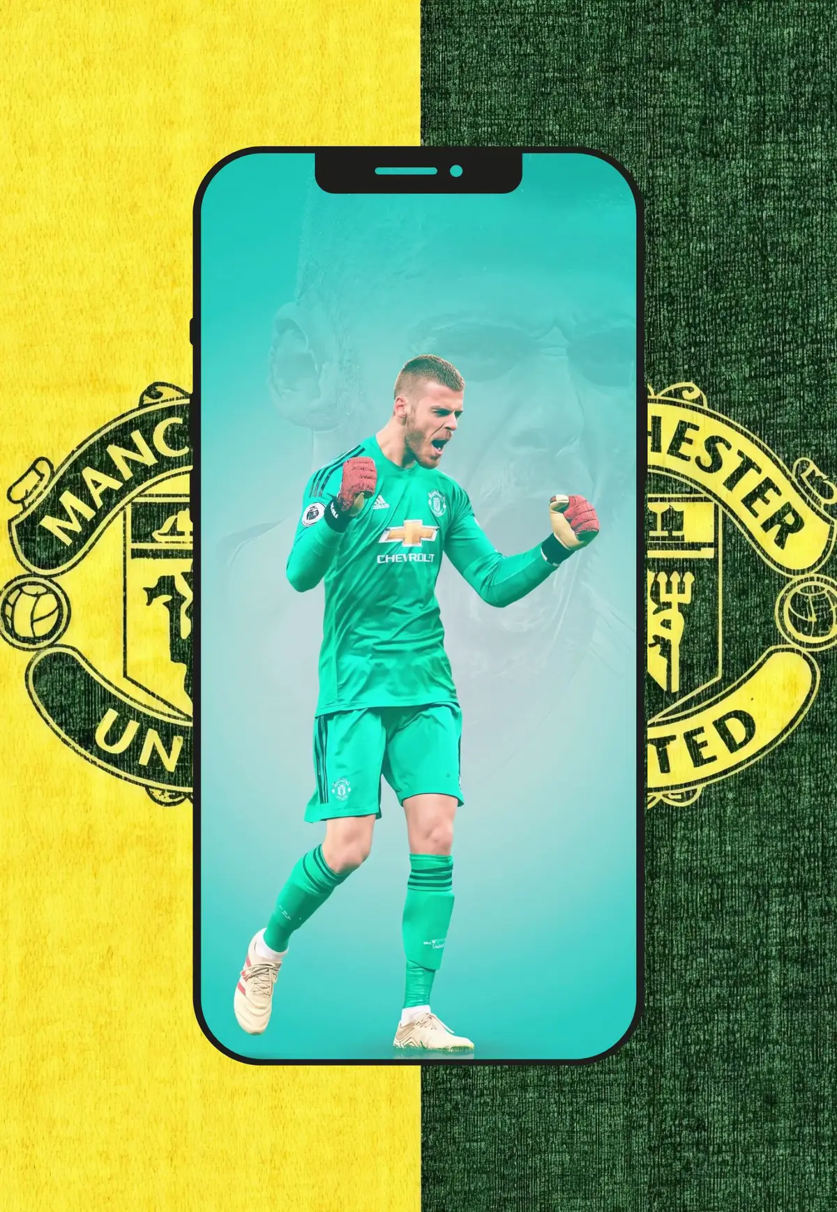  David De Gea ❤️ #wallpaper #4k #manchesterunited #Red #แมนยู #fyp 