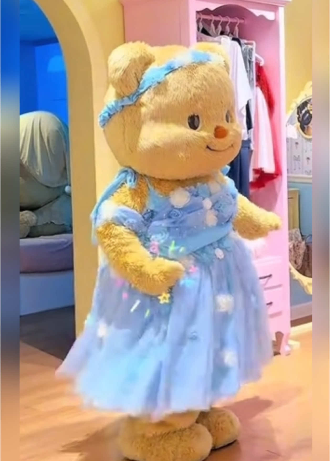 ลูกสาวทุบเอว โตเล็กโตน้อยมากเลยค่ะ#butterbear #น้องเนย #ด้อมน้องเนย #มัมหมีน้องเนย @Butterbearth 