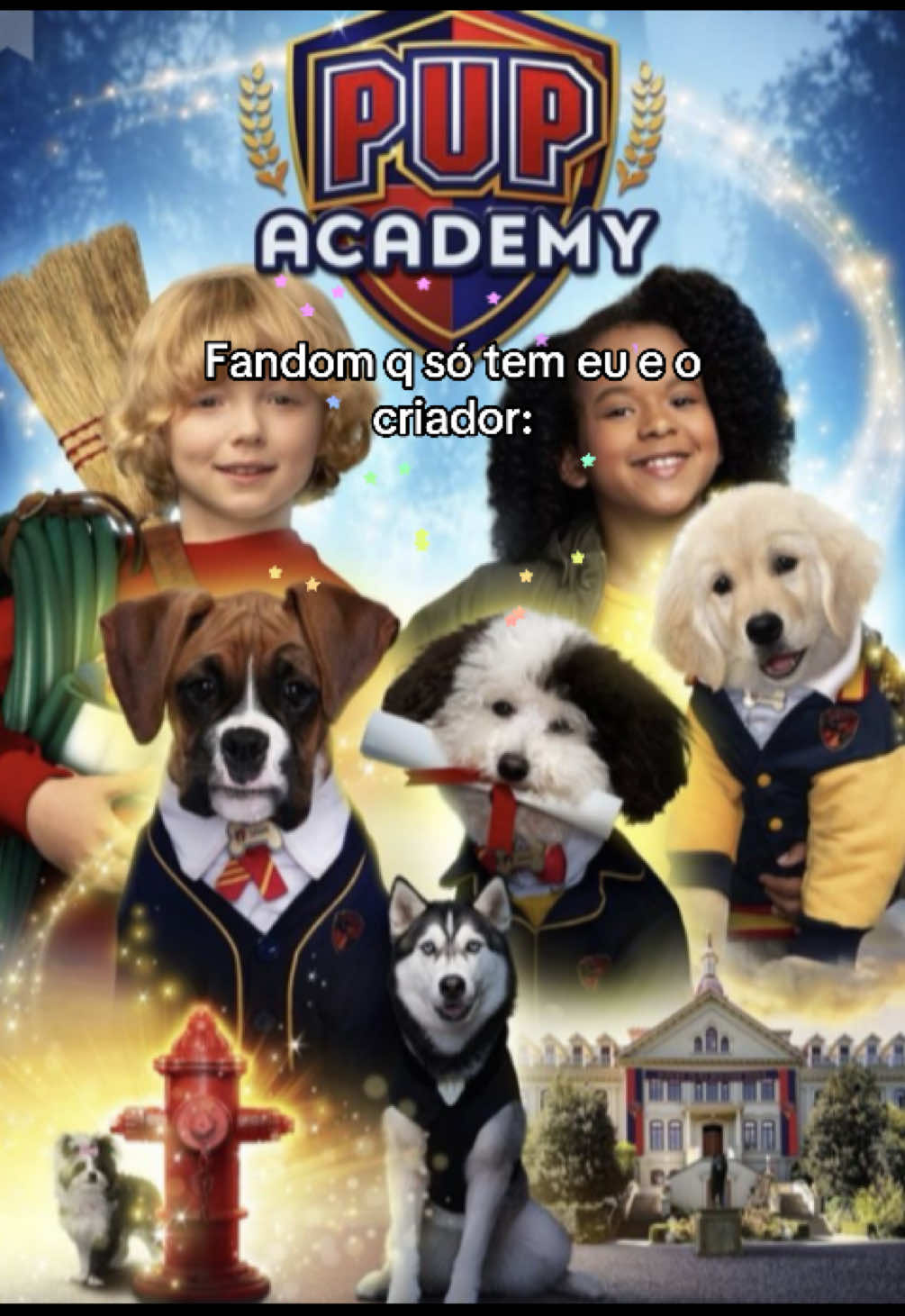 AI EU AMO AUCADEMIA😞💞💞 #foryoupage #viral #pupacademy #cachorro #escola 