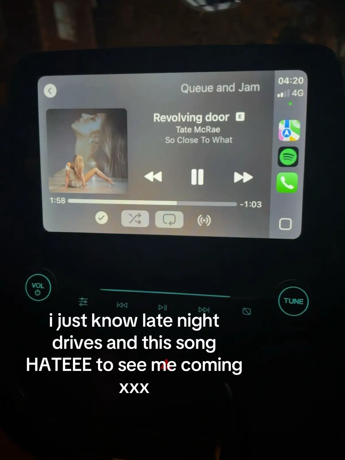 she doesn’t have a bad song @tate mcrae @t8 hq #tatemcrae #misspossessivetour #misspossessive #misspossessivetourdublin #revolvingdoor 