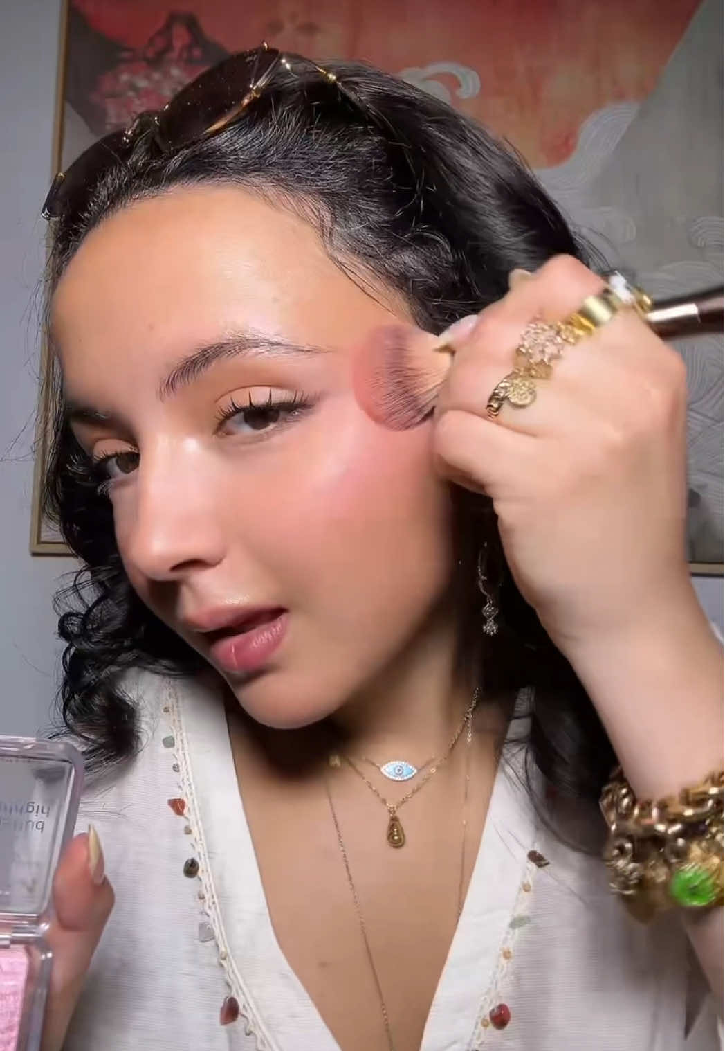 to : nowhere  Products : - @Poppy Cloudy 🤍 chin strap -  lip stain  - @Medicube Global collagen sheet mask  - @Amazon Beauty heatless curls set - @WHIPPED mochi vegan cleanser #whipped #whippedcleanser  - @APRILSKIN USA toner patch  - Bloom  - @Respirenaturel déodorant - @Kérastase brillance oil  - @Caudalie eau de vigne  - @VIOLETTE FR milky spray  - #aprilskin toner  - @VT Cosmetics US pdrn balm - @L’Oréal Paris revitalift serum  - @Tatcha US dewy serum  - @Kiehl's Since 1851 #kiehlsfrance avocado eye treatment  - @MERIT Beauty glow cream  - @rhode skin butter barrier  - @The Ordinary sunscreen  - #lorealparis lumi lotion  - @Olaplex bonding oil  - @Dyson France airwrap  - @milkmakeup primer  - @Armani beauty foundation  - @NYX Professional Makeup glazed - @Maybelline France concealer  - @IT Cosmetics brush - #armanibeauty glowy powder  - @BenefitFrance brow gel  - @Kosas pink base  - @YSL Beauty setting powder  - @Hourglass Cosmetics all purpose palette  - #lorealparis eyeliner  - #lorealparis panorama mascara  - #kosas vegan spray  - #yslbeauty liquid blush  - #nyxprofessionalmakeup Buttermelt highlighter  - @Garnier setting spray  - @NYX COSMETICS FRANCE duck plump lip liner & fat oil  - #rhode pocket blush  - #benefit cookie highlighter  - #elseve setting hair spray  - @Maison Margiela jazz club  #grwm #grwmroutine #getreadywithme #grwmaesthetic #grwmskincare #skincare #makeup #haircare #bodycare #secretbeaute 