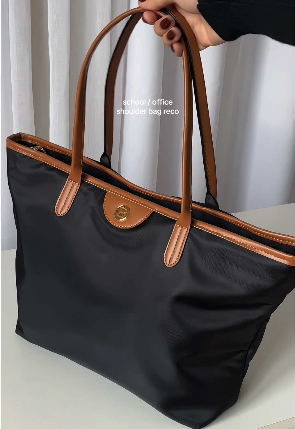 spacious shoulder bag reco #shoulderbag #bagforwomen #bag #bostanten 