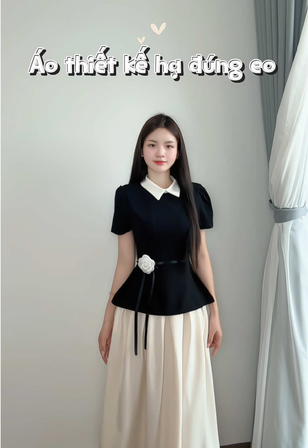 Mặc lên ta nói nó tiểu thơ nó đài các gì đâu á mấy bà 🤣 #xuhuong #thinhhanh #review #dress #setdoxinh @Herlyshop 