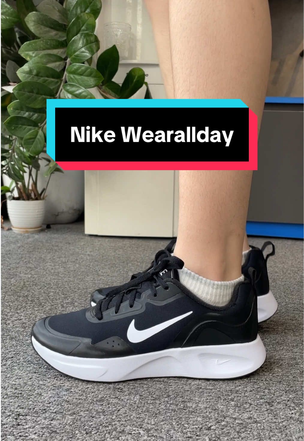 Giày Nike Wearallday với kiểu dáng trẻ trung giúp bạn tự tin kết hợp cùng các kiêu Outfit khác nhau. Đặc biệt bạn có thể mang nó cả ngày mà không bị bí bách, khó chịu đúng như tên gọi của nó - wearallday 🤩🤩🤩 #myshoes #sneakers #viral #fyp #trending #authentic #giaychinhhang #nike 