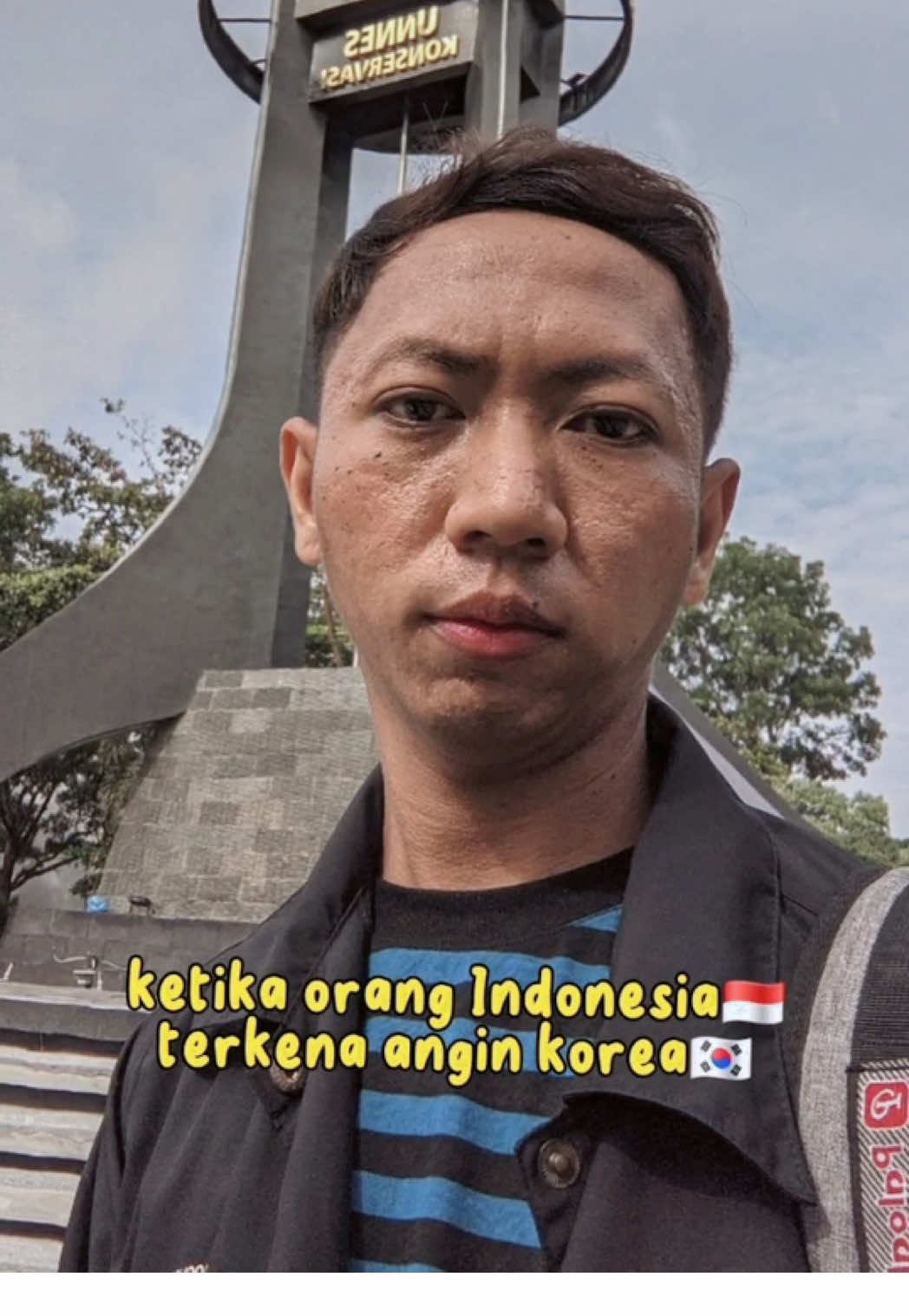 Angin korea adem jebule 😬😂 #korea #pmikorea🇮🇩♡🇰🇷 