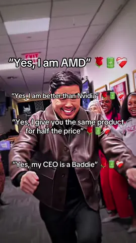 “Yes, I am AMD” 🌹🔋❤️‍🩹 #AMD #nvidia #fyp #pc #GamingSetup #setup #pcgaming #techtok #technology #relatable 