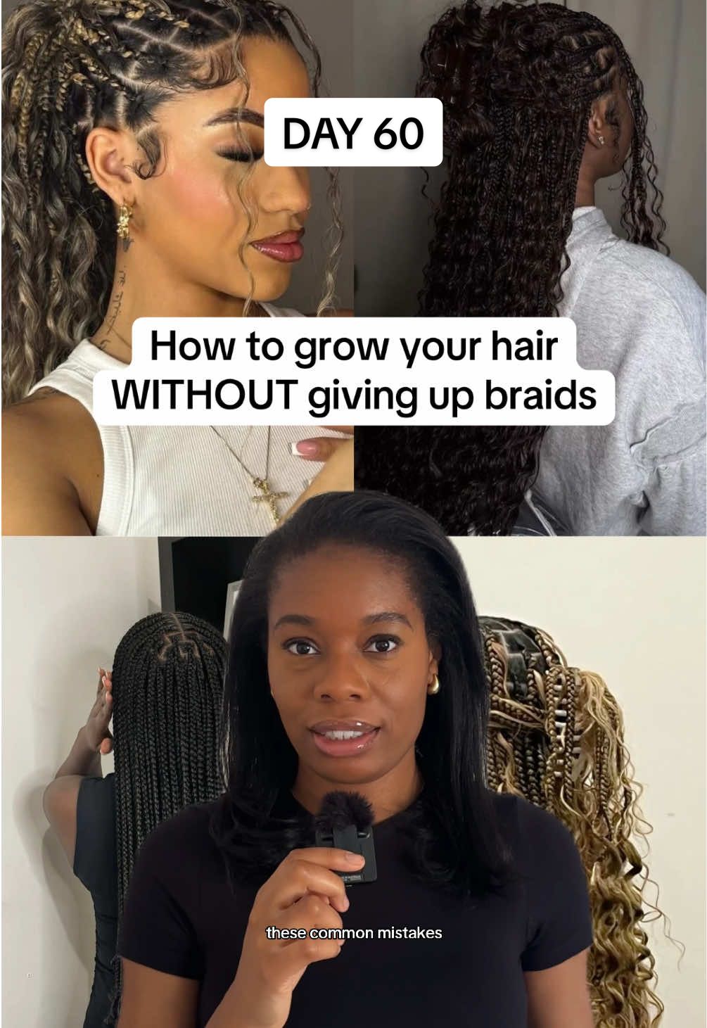 Replying to @sun_lynn1 my length retention guide has a  section on caring for your hair under installs 🫶🏾 🔗 in bi0 #hairgrowth #braids #protectivehairstyles #protectivehairstyle 