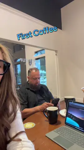 #creatorsearchinsights Firts Cup Coffee today☕️#coffee #coffeefirst #fyp #couples #couplesmorningcoffee #thelife #goodvibes #❤️ #Love #adayinmylife #justdoingus #gigi #over50 #ourlife 