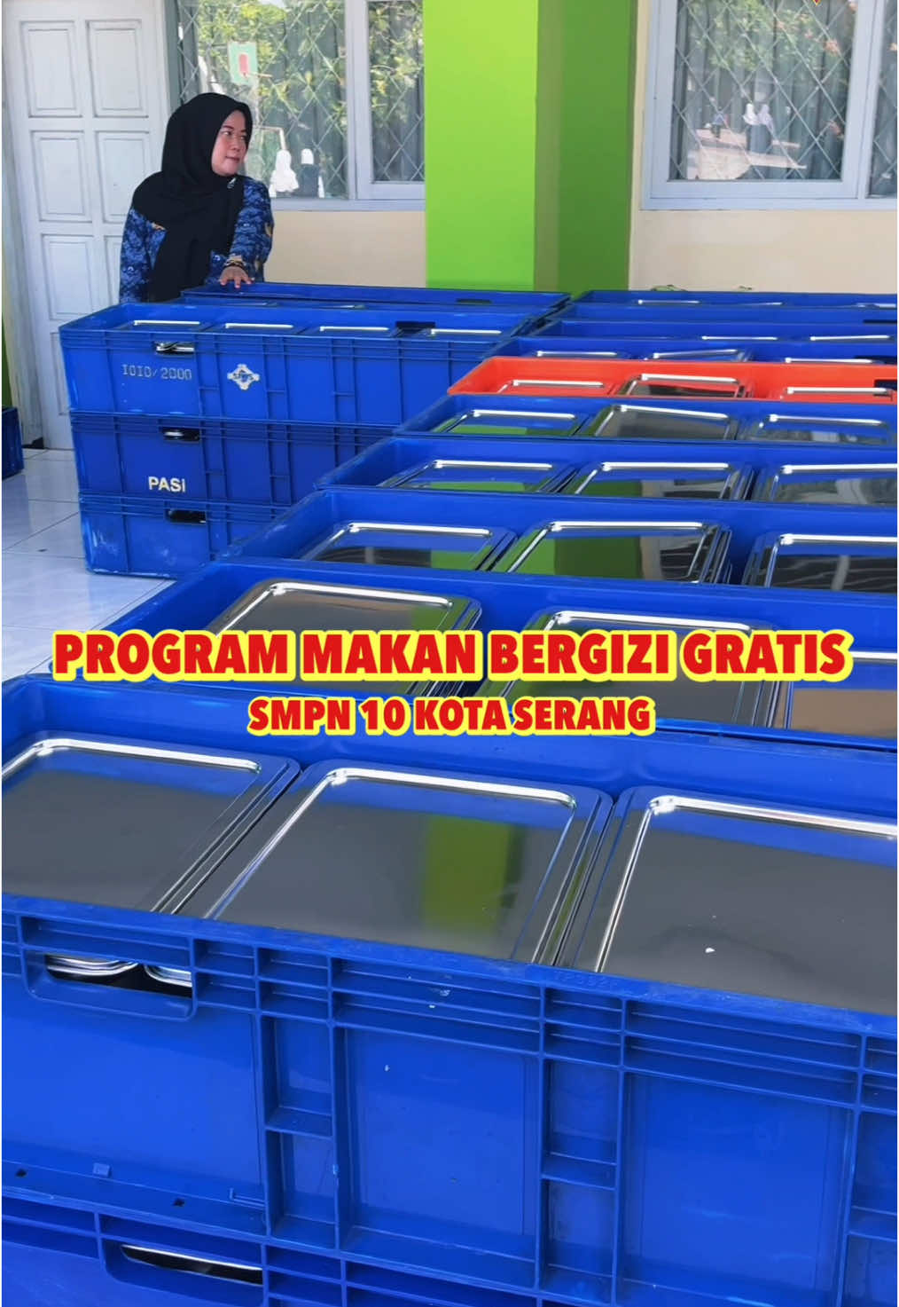 Program makan bergizi gratis✨ - SMPN 10 Kota Serang? Pasti Bisa!  #smpn10kotaserang #smpn10kotaserangpastibisa #banten #kotaserang #sekolahmenengah #CerdasBerkarakter #kotaserang #makanbergizigratis #fypシ 