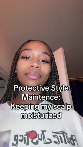 I’d be lying if I said I had a method for this😅🤞🏾just know my scalp is moisturized!  Scalp oil @tginatural  . . . . . . #braids #braidstyles #protectivehairstyles #naturalhair #naturalhaircare 