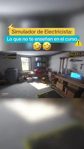 Mi carrera como electricista duró lo que tarda un fusible en explotar… 🤣 #fyp #parati #español #humor #pivigames #veroxpivigames #juegosgratis #gratis #pc #steam #xbox #juegospc #🤣🤣🤣 #electrician 