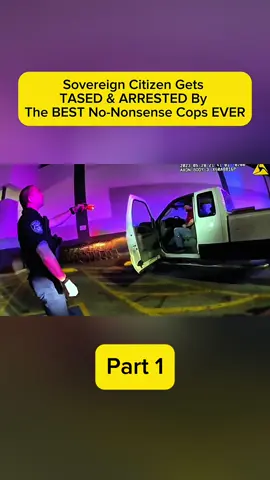 Sovereign Citizen Gets TASED & ARRESTED By The BEST No-Nonsense Cops EVER#foryou  #police #policeofficer #policeoftiktok #capcut #fyp #duet #edit #Love #meme #viral 