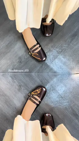 Flat shoes andalan gue🤎🫶🏻#flatshoes #ootdfashion #foryou 
