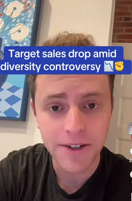 Target sales drop amid diversity controversy 📉✊