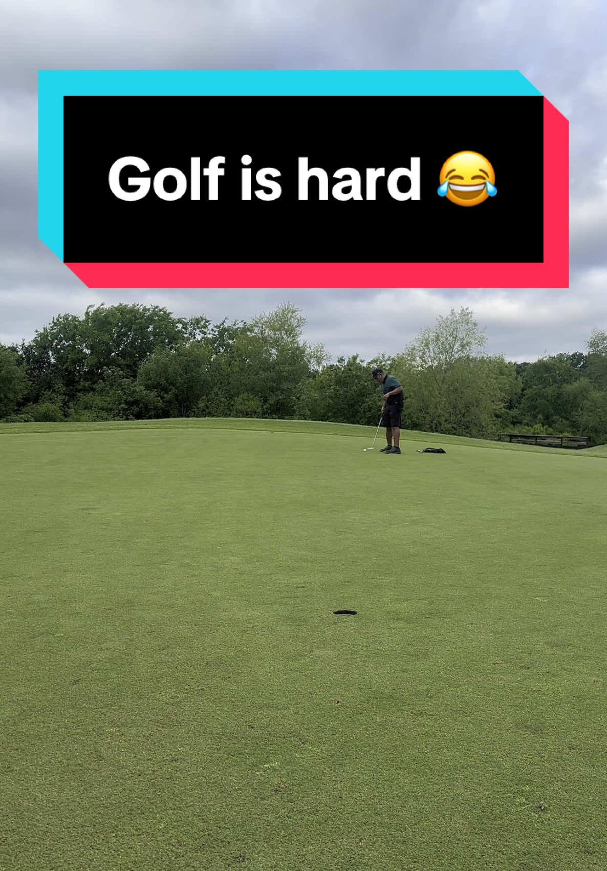 Watch me make a mess of this hole! 😂 #golffail #why #greatbogey #greatread #golfishard 