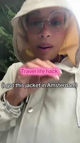 Don’t get the cheap-y stuff when you get caught in the elements while traveling. Get what the locals wear baby, and thank me later #traveltips #traveltok #raingear #rains 
