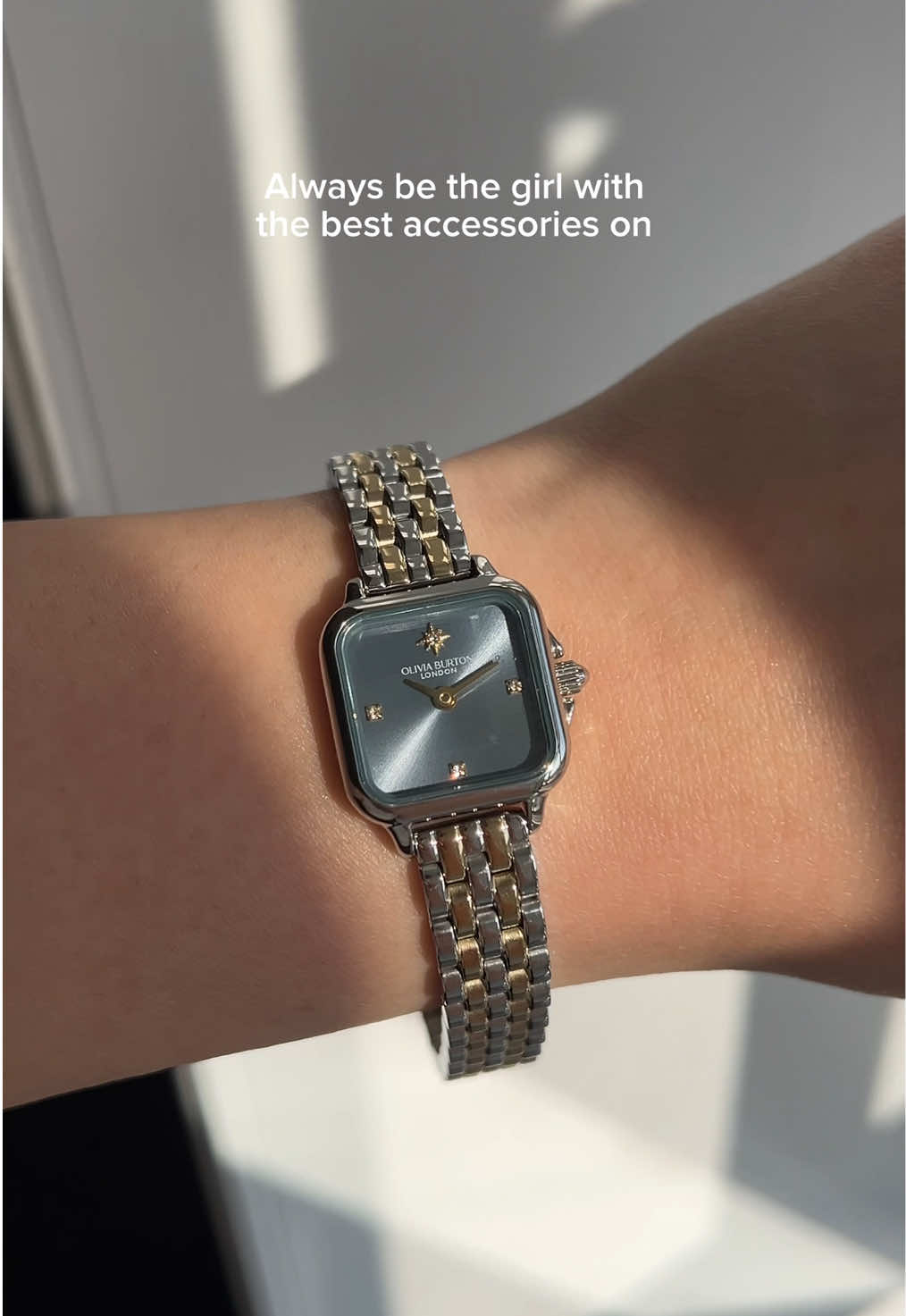 Which Olivia Burton Classic Mini Grosvenor watch is your favourite? ✨ 1. Olivia Burton Classic Mini Grosvenor Gold Steel 20mm Watch 2. Olivia Burton Classic Mini Grosvenor Two-Tone & Blue 20mm Watch 3. Olivia Burton Classic Mini Grosvenor Steel & Green 20mm Watch Explore the Olivia Burton collection now online and in our Hull and Beverley LUXE stores #oliviaburtonlondon #oliviaburton #oliviaburtonwatches @Olivia Burton London 