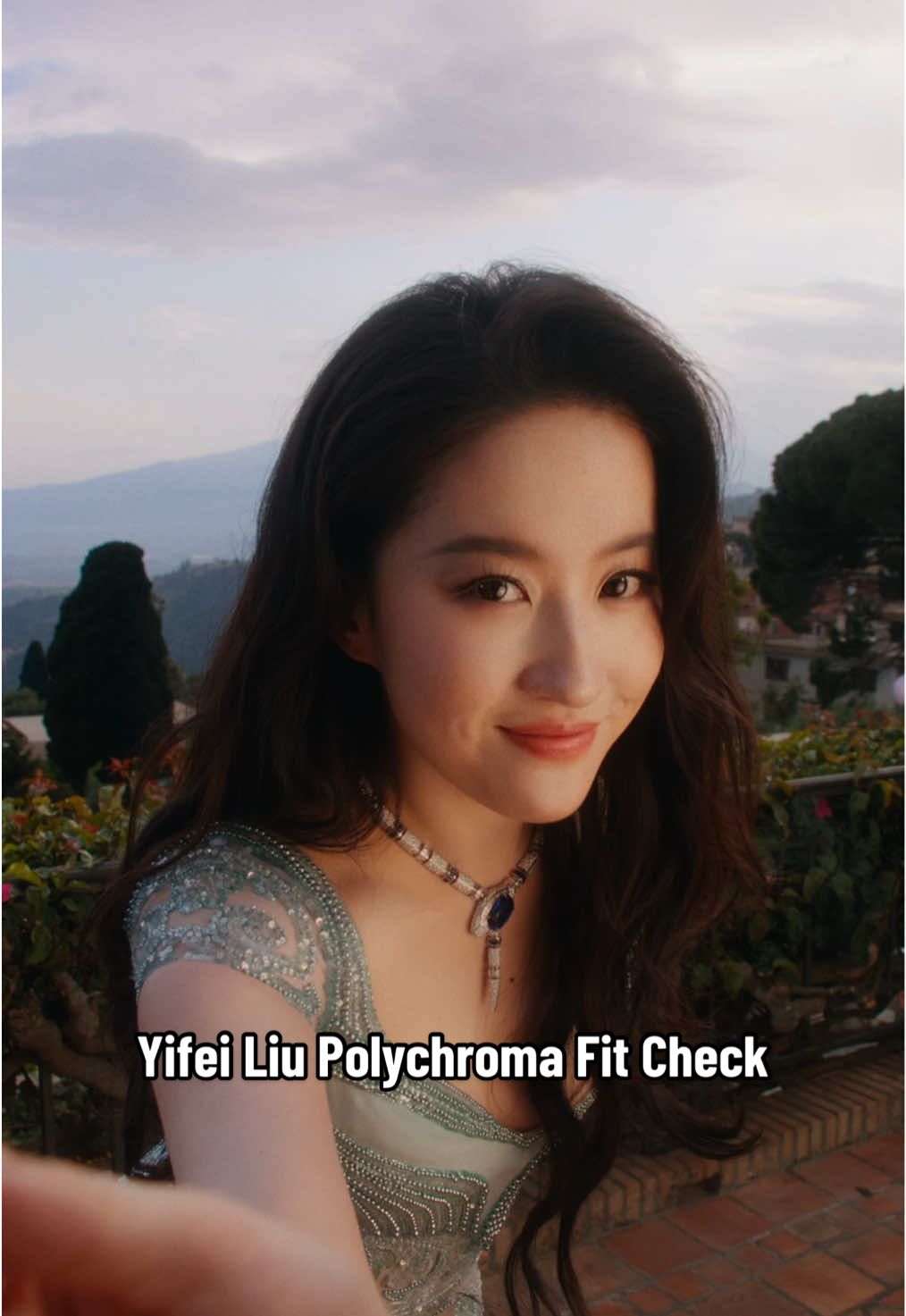 As if Taormina wasn’t dreamy enough: enter #YifeiLiu. #Bvlgari #BvlgariHighJewelry #Polychroma